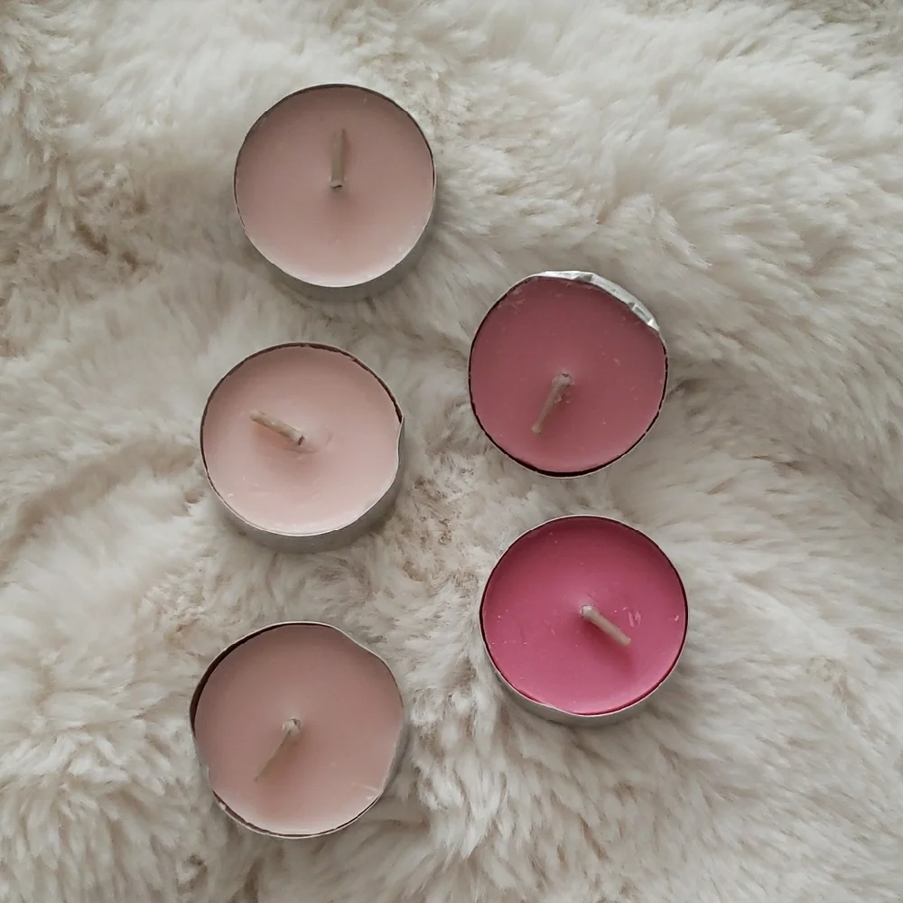 IKEA Pink Tealight Candles Set